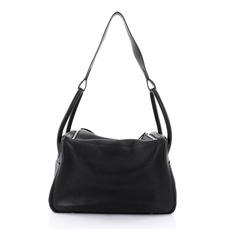 Hermes Lindy Taurillon Clemence 34 Noir