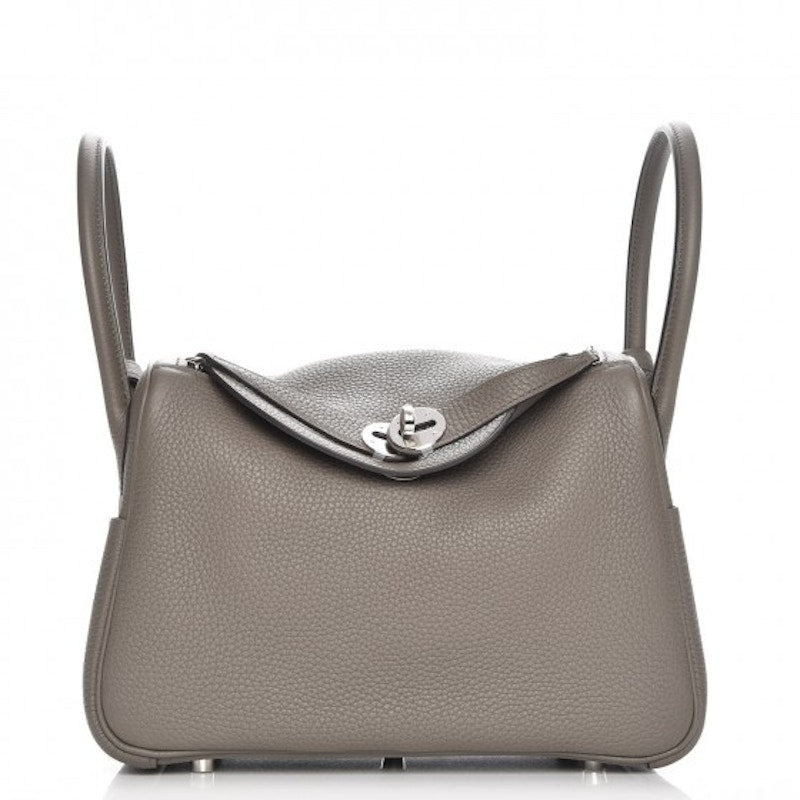 Hermes Lindy Taurillon Clemence 26 Etain