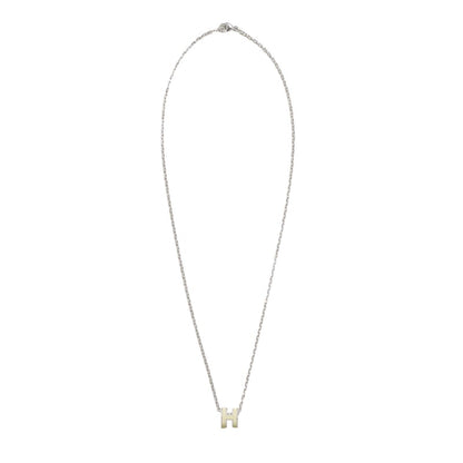 Hermes Mini Pop H Pendant Jaune Soufre Pale