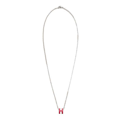 Hermes Mini Pop H Pendant Rose Tropique