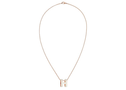 Hermes Pendant Pop H Blanc