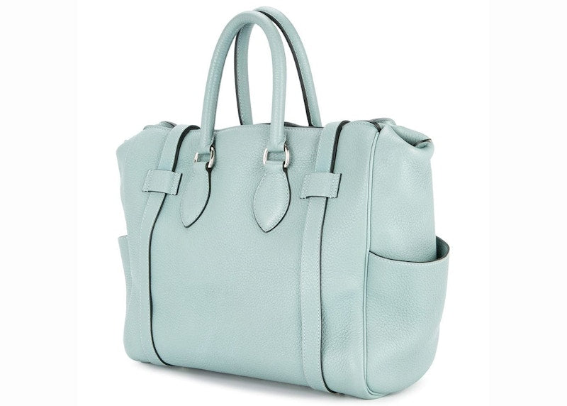 Hermes Pursangle Taurillon Clemence Palladium 31 Ciel