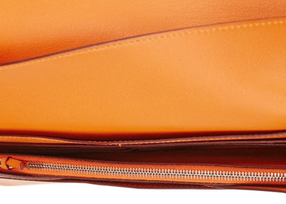Hermes Spiratek Travel Wallet Swift Orange