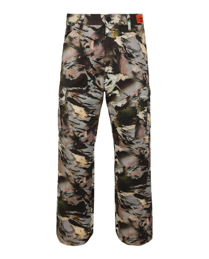 Heron Preston Camouflage Cargo Pants Green