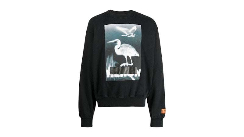 Heron Preston Censored Heron Logo Sweatshirt Black