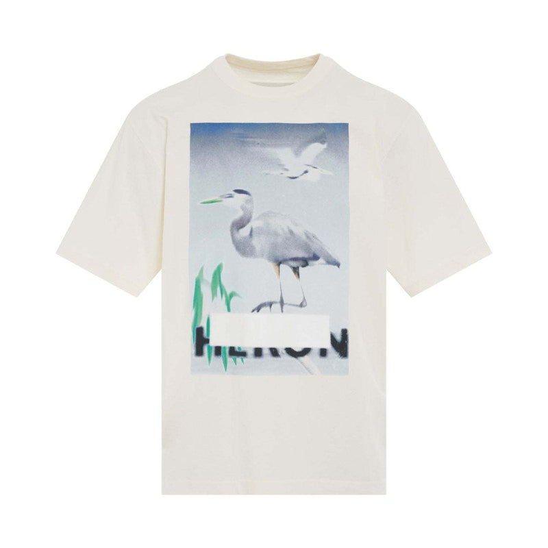 Heron Preston Censored Heron SS T-Shirt White/Light/Blue