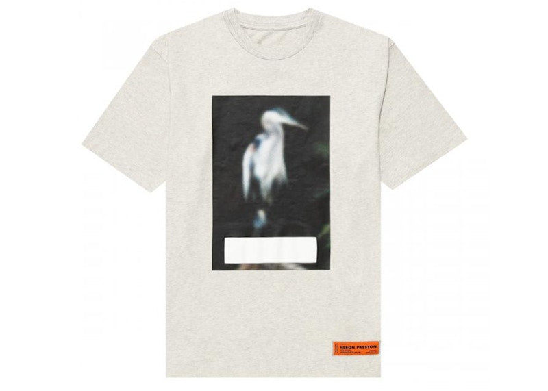Heron Preston Censored Heron T-Shirt Gray Multi