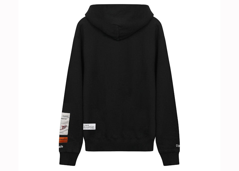 Heron Preston Crane Printed Sweatshirt Black