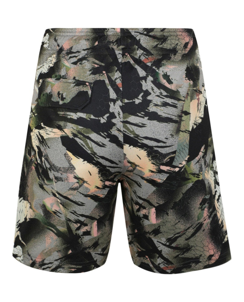 Heron Preston Dry Fit Camouflage Shorts Green