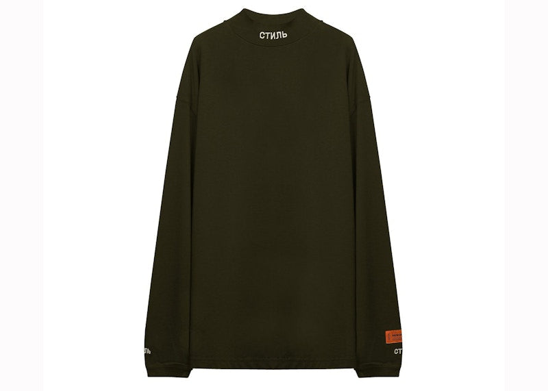 Heron Preston Embroidered Logo Sweatshirt Black