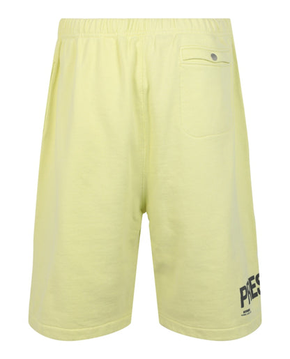 Heron Preston Global Collage Sweatshorts Yellow