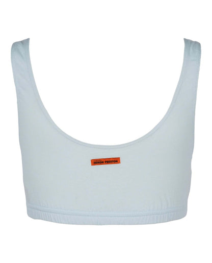 Heron Preston Gothic Type Cropped Tank Top Multi
