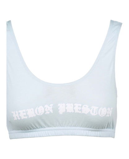 Heron Preston Gothic Type Cropped Tank Top Multi