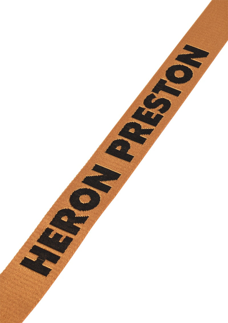 Heron Preston HBX Jacquard Tape Belt (SS19) Orange