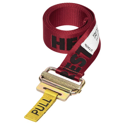 Heron Preston HBX Jacquard Tape Belt (SS19) Red