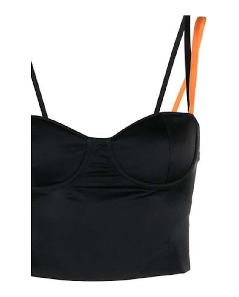 Heron Preston HWC Zip Slip Corset Top Black