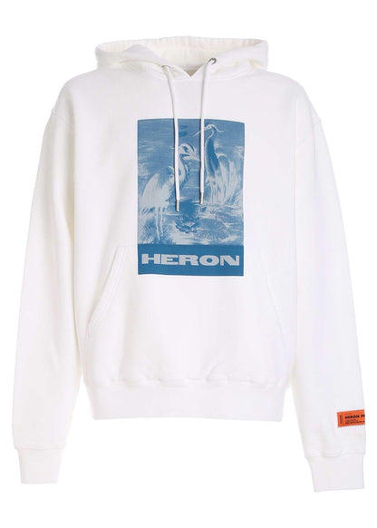 Heron Preston Halo Herons Hoodie White/Blue