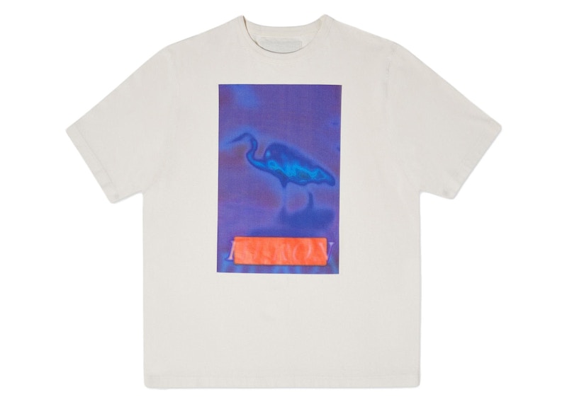 Heron Preston Heron Censored Tee T-Shirt White/Navy Blue