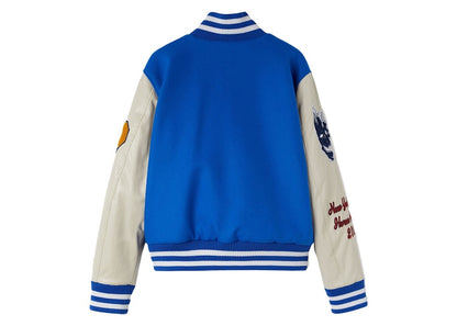 Heron Preston Heron Patches Varsity Jacket Jacket Blue/Yellow