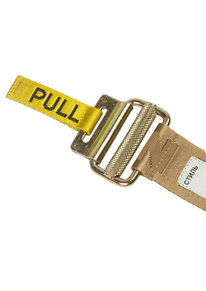 Heron Preston Jacquard Tape Belt (SS19) Khaki