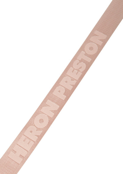 Heron Preston Jacquard Tape Belt (SS19) Light Pink
