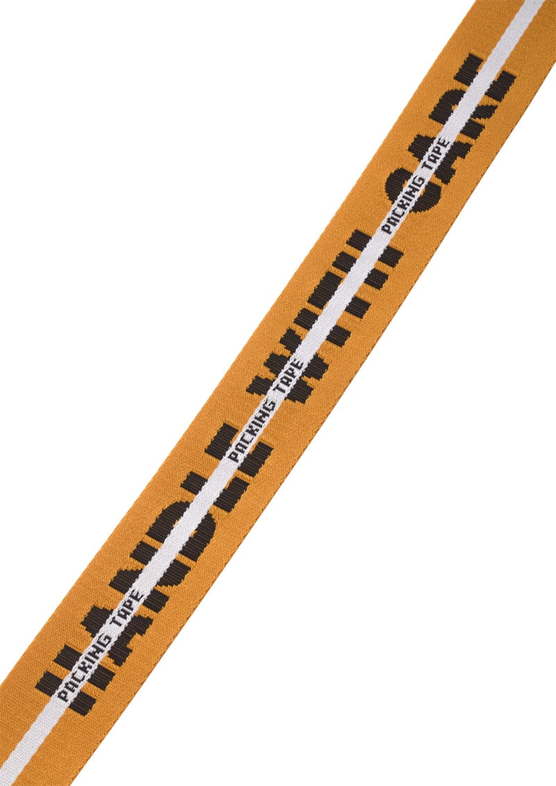 Heron Preston Jacquard Tape Belt (SS19) Orange/Black