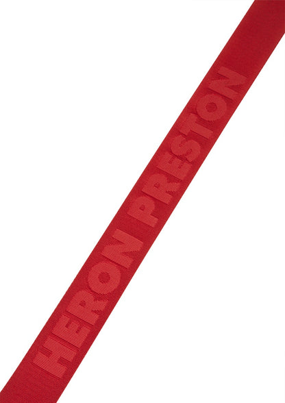 Heron Preston Jacquard Tape Belt (SS19) Red