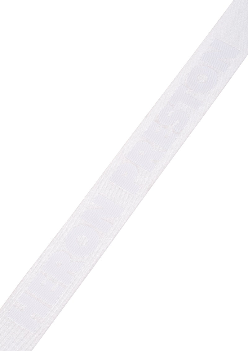 Heron Preston Jacquard Tape Belt (SS19) White