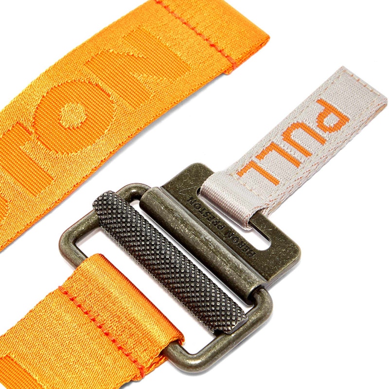 Heron Preston KK Tape Belt Orange/Medium Grey