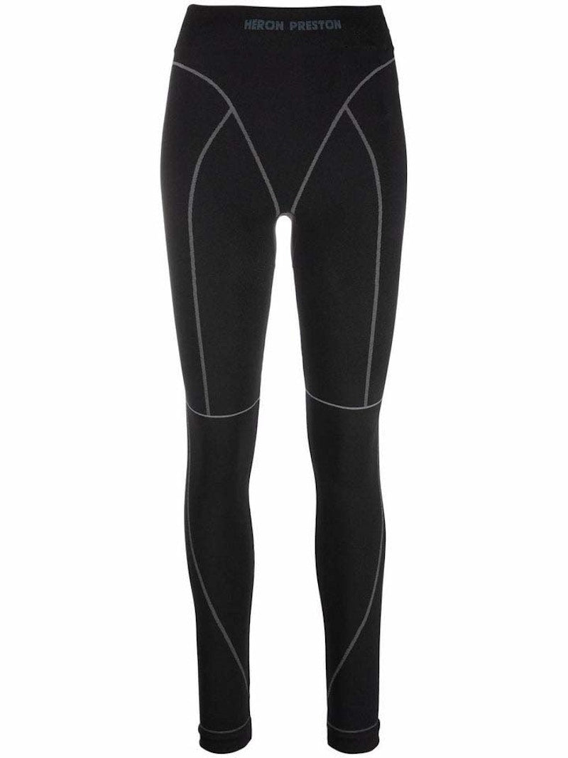 Heron Preston Logo Active Leggings Black/White