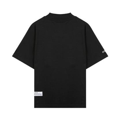 Heron Preston Logo Patch Mockneck T-Shirt Black