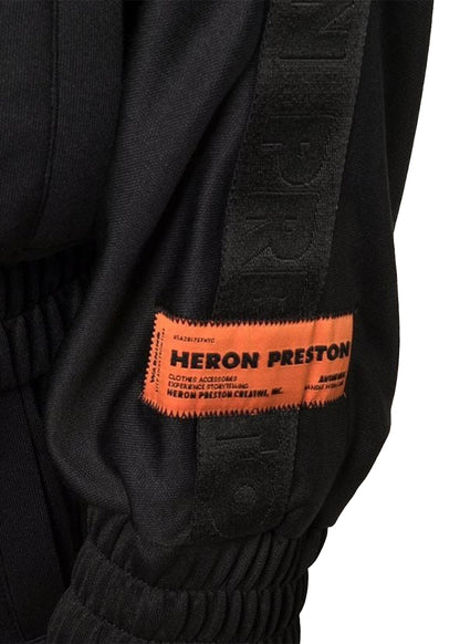 Heron Preston Logo Patch Track Jacket Black