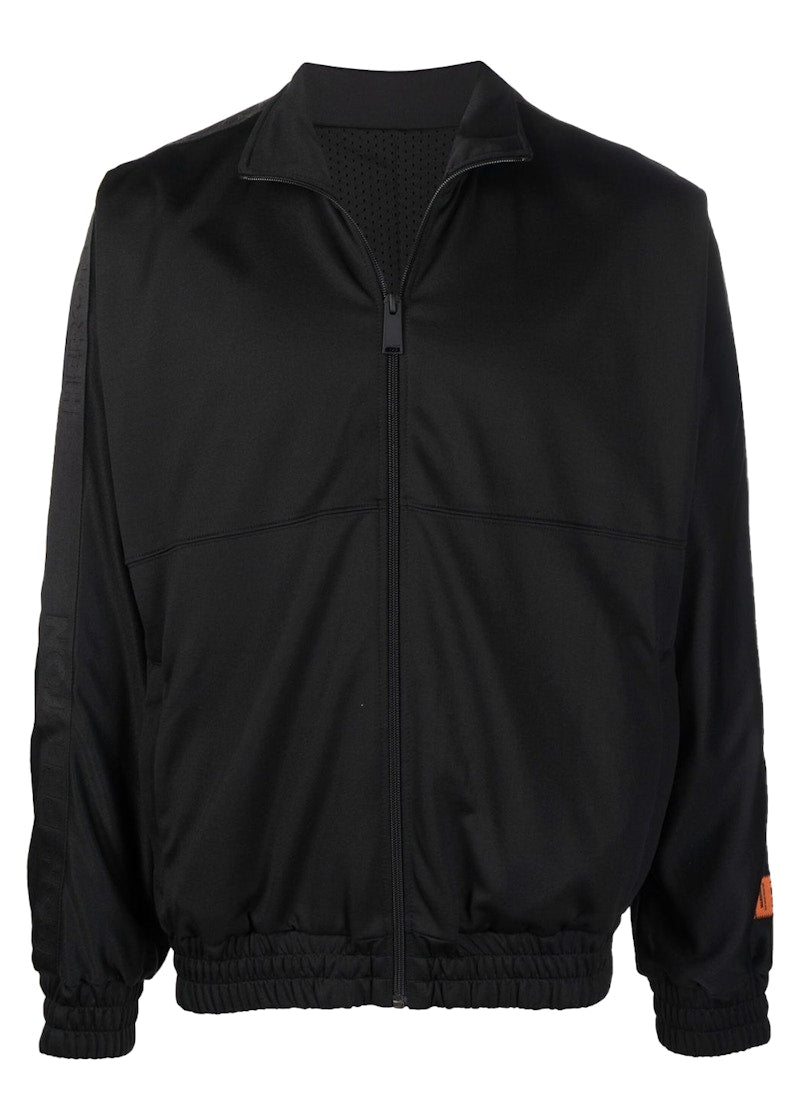 Heron Preston Logo Patch Track Jacket Black