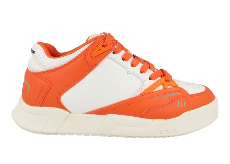 Heron Preston Low Key Low-Top Orange White