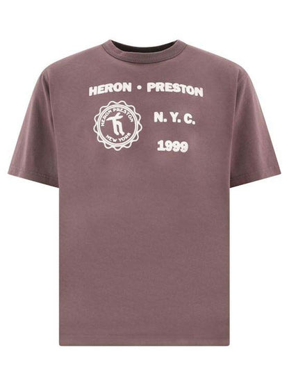 Heron Preston Medieval Heron SS Tee Grey/White