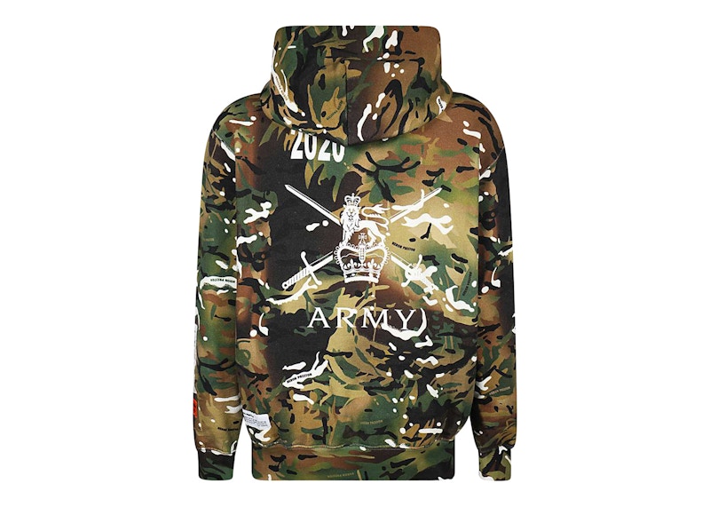 Heron Preston Ministry of Defence Camouflage Hoodie Green/Multi