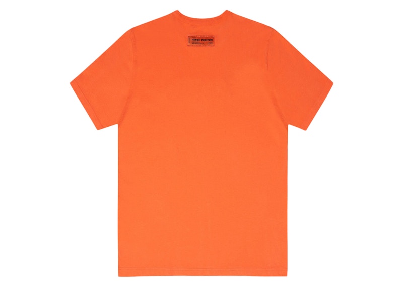 Heron Preston NF CTNMB Tee T-Shirt Orange/White