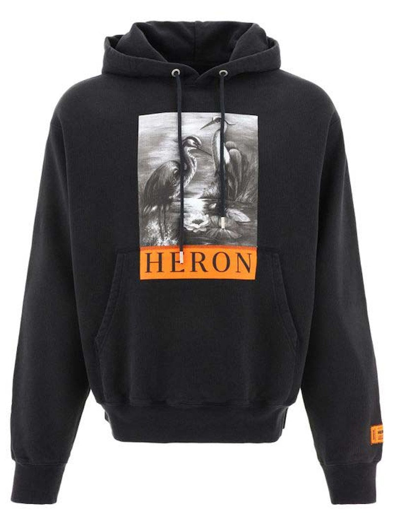 Heron Preston NF Heron BW Hoodie Black/Black