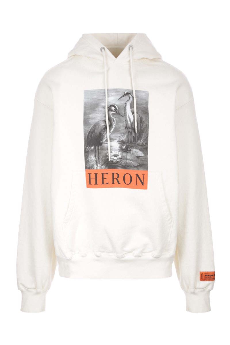 Heron Preston NF Heron BW Hoodie White/Black