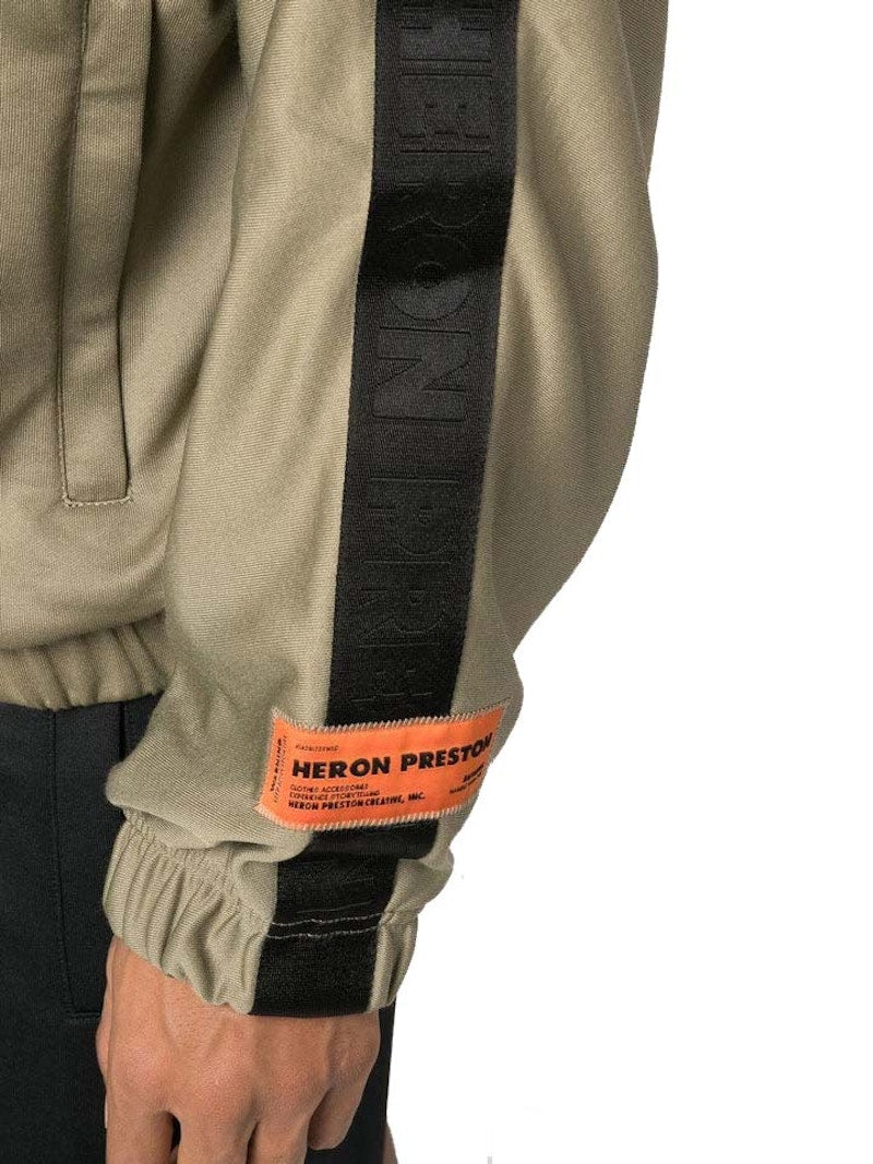 Heron Preston Ogo Track Top Olive Green