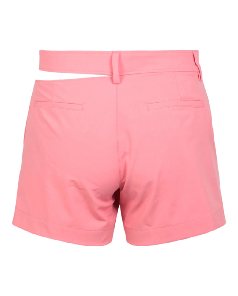 Heron Preston Open Side Belt Shorts Pink