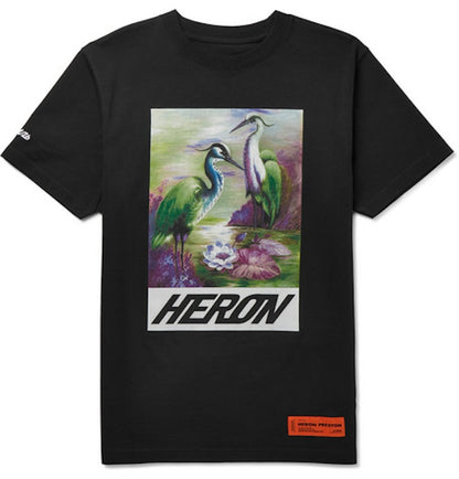 Heron Preston Oversized Heron Graphic T-shirt Black/Multicolor