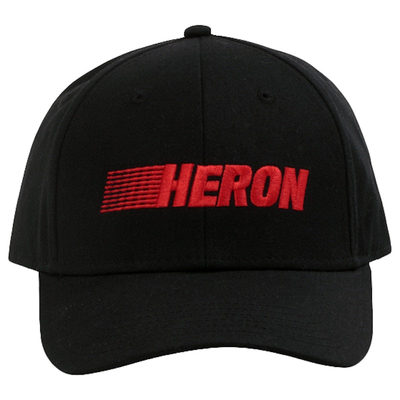 Heron Preston Racing Logo Hat Black/Red