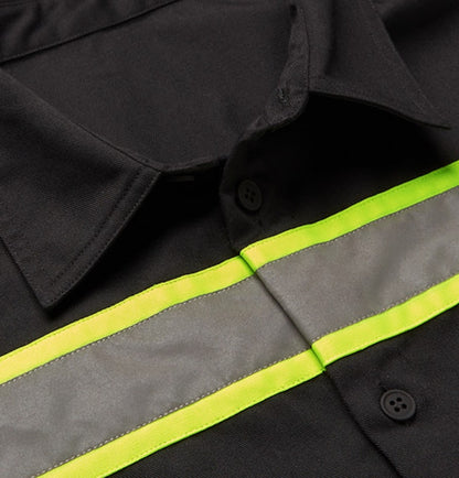 Heron Preston Reflective Shirt Black/Multicolor