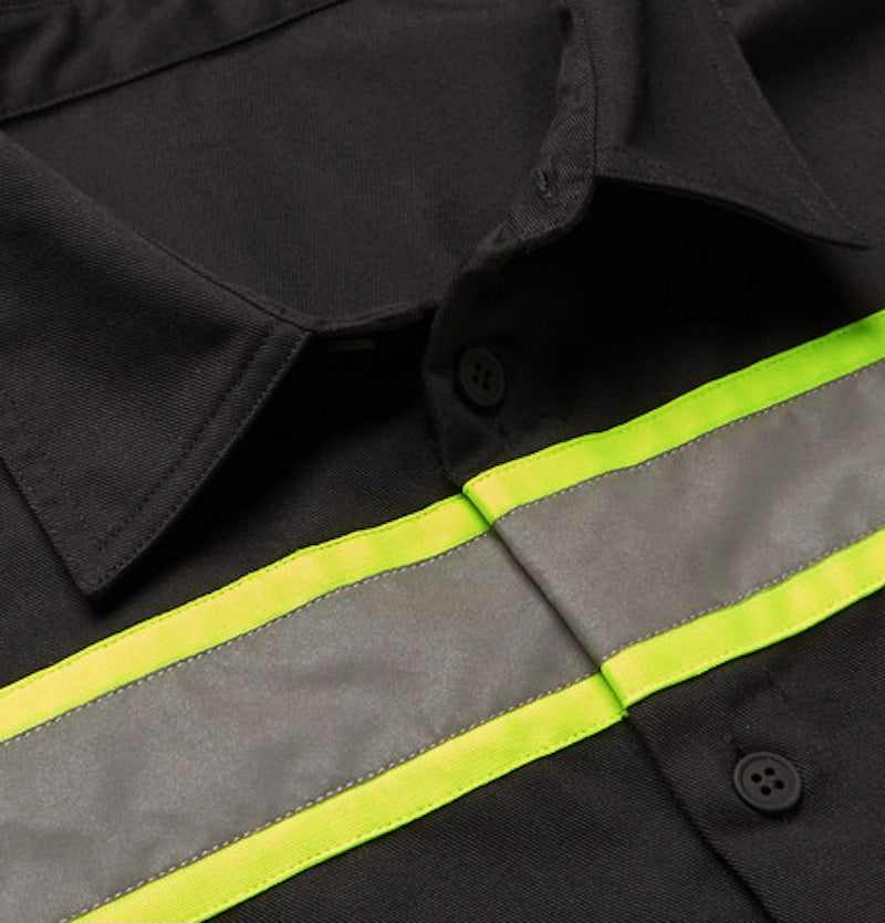 Heron Preston Reflective Shirt Black/Multicolor