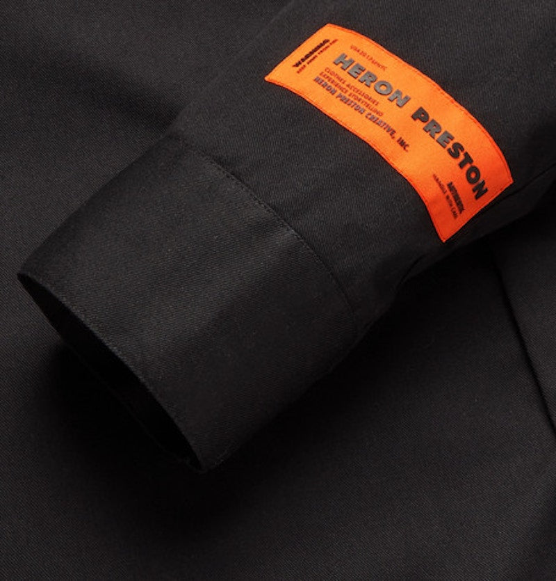 Heron Preston Reflective Shirt Black/Multicolor