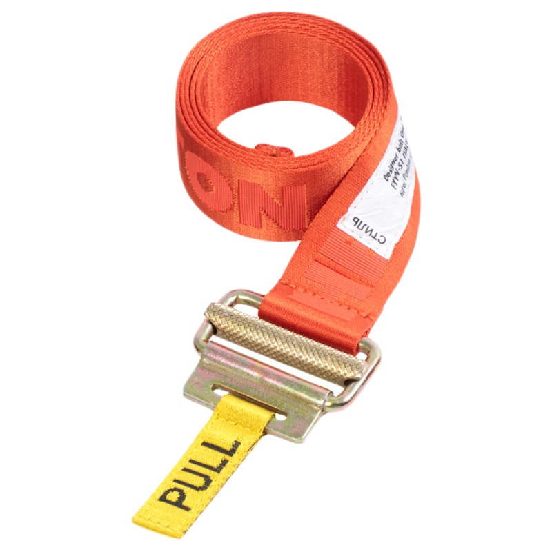 Heron Preston Reflective Tape Belt (SS19) Orange
