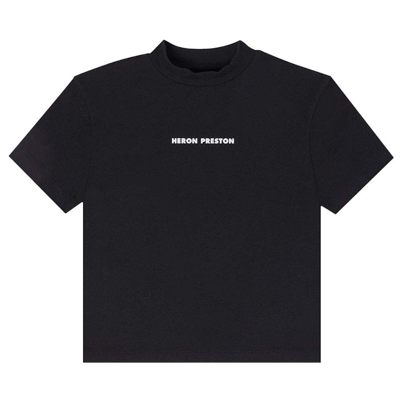 Heron Preston SS Baby Tee Black/White