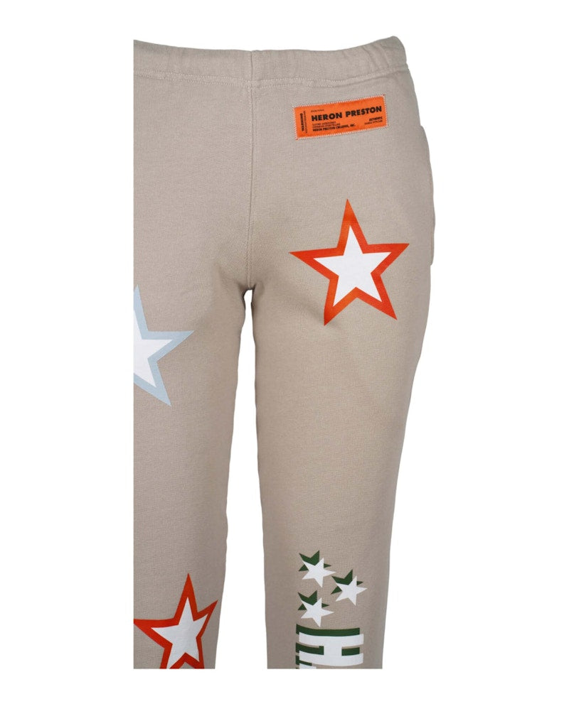 Heron Preston Stars Sweatpants Grey