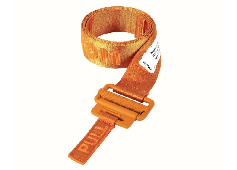 Heron Preston Tape Belt Orange/Orange